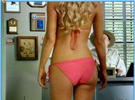 Sexy Butt Jessica Simpson In Bikini Bottoms - delicious rear end blonde hottie