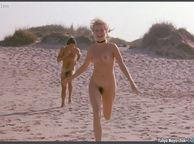 Yuliya Mayarchuk Running Naked On The Beach - fuzzy muffin