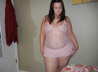 Young Plumper Wearing Lingerie - female in lingerie